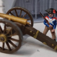 cannon gun store rpg war castle tabletop napoleon pirates nap battles 3d print model - Mito3D