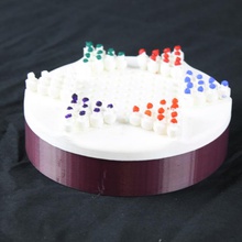 chinese checkers board games boardgames 3d print model - Mito3D