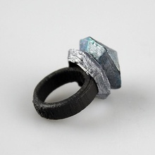 diamante pico anillo joyería modular fashionaccessories 3d print model - Mito3D