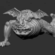 kavernöz canavar iv fantezi goblinler mağara 3d print model - Mito3D