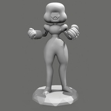 space crystal maternal figure cartoon universe gems garnet steven 3d print model - Mito3D