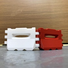 water filled barrière 1 12 échelle jouet miniature 3d print model - Mito3D