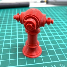 Hydrant 1 12 Rahmen Spielzeug Miniatur 3d print model - Mito3D