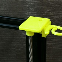 ender 3 z axis consertando filamento guia filament guide 3d print model - Mito3D