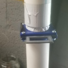 shop vacuum gate valve pvc inch 15 3d print model - Mito3D