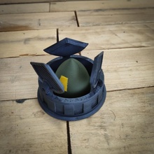 bomba atomica silo tavolo diorami Giochi oggetti scena 3d print model - Mito3D