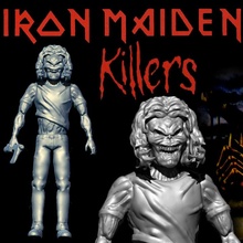 iron maiden killer's eddie - articulated fan art head metal heavy killers kenner 3d print model - Mito3D