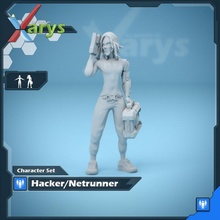 hacker Netrunner loja biônico cyberware 3d print model - Mito3D