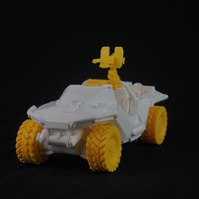 warthog halo jouets jeux jeu vidéo xbox 3d print model - Mito3D