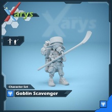 goblin scavenger tabletop mask gas hockey t-fal 3d print model - Mito3D
