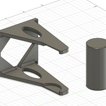 filament spoolholder wallmount filamentspoolholder 3d print model - Mito3D
