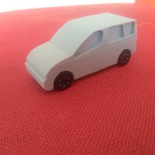 Toyota Yaris Rückseite Wagen 3d print model - Mito3D