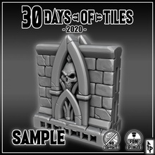 30 days tiles sample tabletop dungeons fantasy rpg terrain warhammer openforge d&d 28mm dnd openlock pathfinder 3d print model - Mito3D