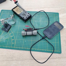boru bomba tarz güç banka gadget USB pil şarj cihazı Taşınabilir aleti 5v 16850 3d print model - Mito3D