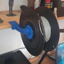 spool holder filament support 3d print model - Mito3D