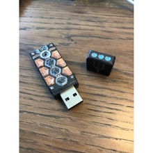 USB bâton couverture gaine pivot usbs éclat lecteur Flash clé 3d print model - Mito3D