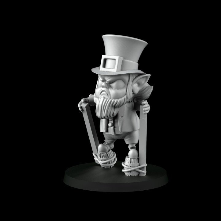 trampoli leprechaun 2 Modelli palla birra ciotola cartone animato fantasia calcio divertente sangue irlandesi gioco tavolo patrick arrabbiato santo barile Irlanda saten folletti whisky 3D print model - Mito3D