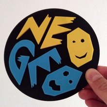 logo neogeo retro oyun snk ölümcülfur Samuraishowdown kof 3d print model - Mito3D