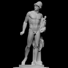 diomede scansione athena spada marmo Svezia nudo stoccolma cc0 openglam artec eva Museo Nazionale sergel 3d print model - Mito3D