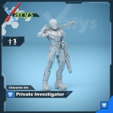 private investigator tabletop privateinvestigator 3d print model - Mito3D