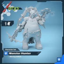 monstruo cazador mesa balista ballesta 3d print model - Mito3D