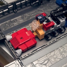 transformers masterpiece mp-44 optimus prime parts holder 3d print model - Mito3D