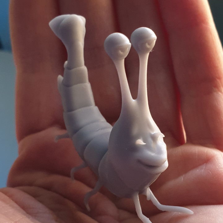 gamberetto miniatura diorama barriera corallina 3D print model - Mito3D