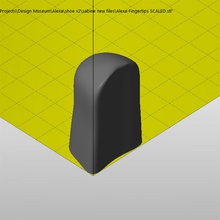 alexa design museum - finger 1 ninjaflex + pla abs colour 3d print model - Mito3D