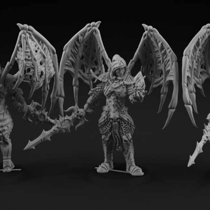 necromante diablo fantasia medieval rpg esqueleto martelo guerra bruxo miniatura bruxa mago warcraft Uau nevasca 3 masmorra mmorpg iii Baal mephisto 3D print model - Mito3D