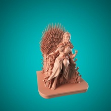 Sansa trono loja 3d print model - Mito3D