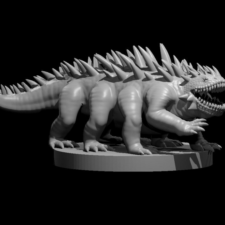 basilisk updated dungeonsanddragons dnd 3D print model - Mito3D