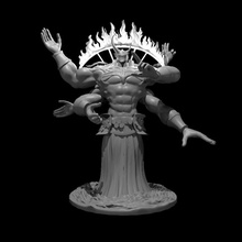 elemental Dios calabozos Dragones dnd 3d print model - Mito3D