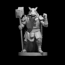 cinghiale aggiornato Dungeons and Dragons dnd 3d print model - Mito3D