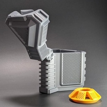Şebeke Kutu Bahçe Kulp destek konteyner sıra kendin yap menteşe kapak kilit Fındık ofis organizatör depolama bilimkurgu teknik caddy ev eşyaları kilitleme menteşeler cıvatalar 3d print model - Mito3D