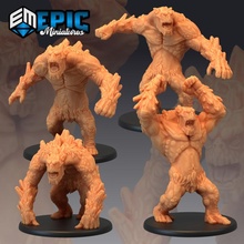dağ trol Ayarlamak taş canavar mağaza fantezi Ortaçağa ait rpg Warhammer düşman masaüstü zindan dnd yol bulucu npc oger 3d print model - Mito3D