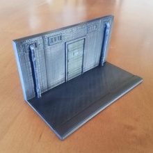 sokak faliyet alani sahne borular kapı arazi masaüstü siberpunk kentsel 3d print model - Mito3D