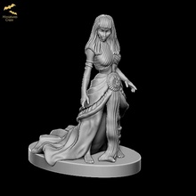 egyptian witch tabletop free dragons dungeons egypt mini miniatures miniature dnd ancientegypt 3d print model - Mito3D