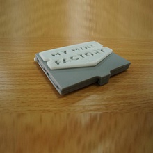 sd kart kutusu araçlar elektronik indir 3d indirilebilir dosya ücretsiz myminifactory nesneler baskı yazdırılabilir yazıcı stl 3d print model - Mito3D