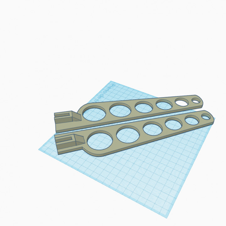 suporte vertical filamento 3D print model - Mito3D