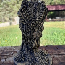 oráculo antiguo fantasía hembra escultura personaje steampunk ciencia ficción hrgiger florido biomecánica filigrana fantasyart scifiart 3d print model - Mito3D