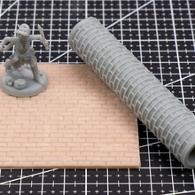 ampla tijolo textura rolo rpg terreno 3d print model - Mito3D
