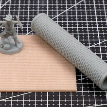 small brick texture rollter rpg terrain roller 3d print model - Mito3D