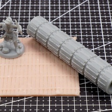 banded wood texture roller rpg terrain 3d print model - Mito3D