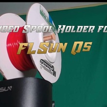 flsun longer spool holder flsunq5 3d print model - Mito3D