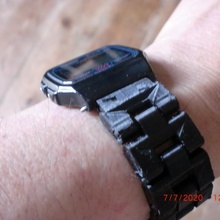 wristwatch's strap 3d print replacement wristwatch 3d print model - Mito3D