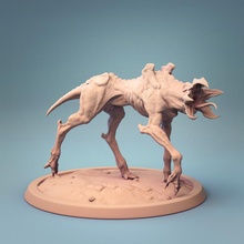 Tindalos masaüstü Yazdır yaratık köpek cehennem av köpeği Kral Lovecraft lotp 3d print model - Mito3D