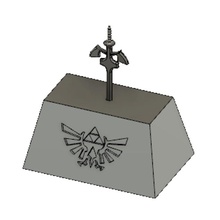 liens Maître épée podium accessibilité 3d print model - Mito3D