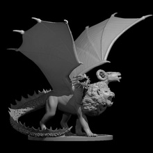 chimera updated tabletop 3d print model - Mito3D