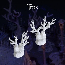 arbre boutique gothique cimetière 3d print model - Mito3D