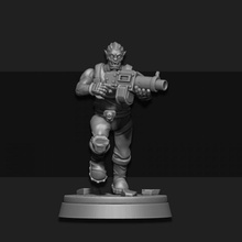 orc raider male 03 tabletop warhammer miniature wargame foundry sarks 3d print model - Mito3D